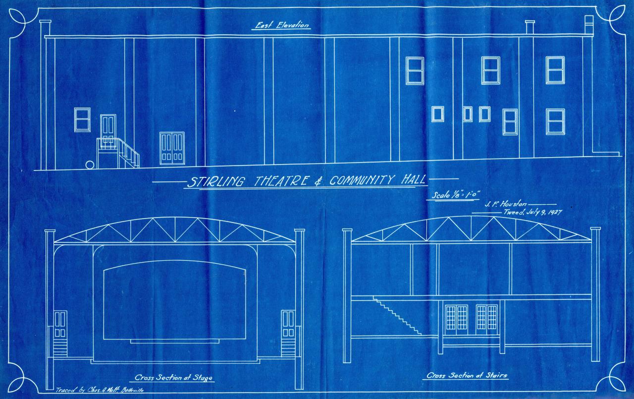 Blueprint for sterling theatre and community hall